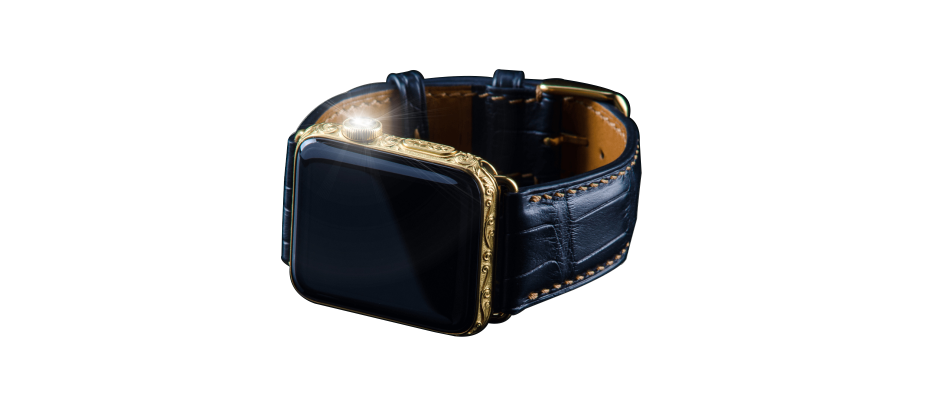 Apple iWatch 4 Gold 24k (Золото) exclusive подарок элитный